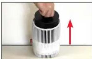 BONECO P130 - COMPARTIMENTO DEL FILTRO - 2