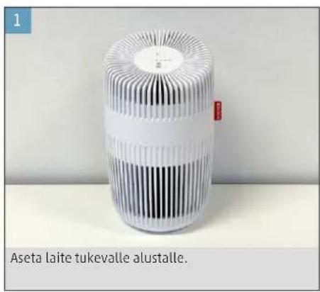 BONECO P130 - KÄYTTÖÖNOTTO - 1