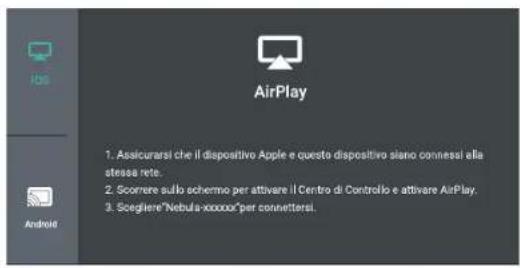 Anker Nebula Apollo - Mirroring dello schermo - 3