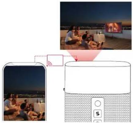 Anker Nebula Apollo - Bildschirmspiegelung - 1