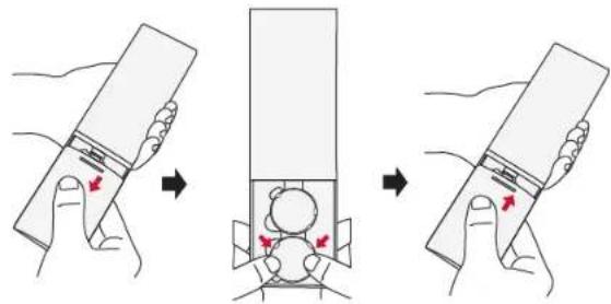 Anker Nebula Apollo - リモコンの利用準備 - 2