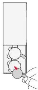 Anker Nebula Apollo - Preparazione del telecomando - 1