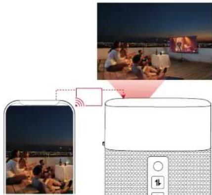 Anker Nebula Apollo - Screen Mirroring - 1