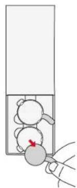 Anker Nebula Apollo - Vorbereiten der Fernbedienung - 1