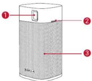 Anker Nebula Apollo - Vorderseite - 1