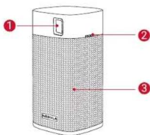 Anker Nebula Apollo - Vista anteriore - 1