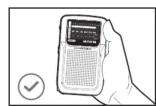AIWA RS33 - 05.CHANGE THE RADIO BAND (AM, FM & FM DX) - 2