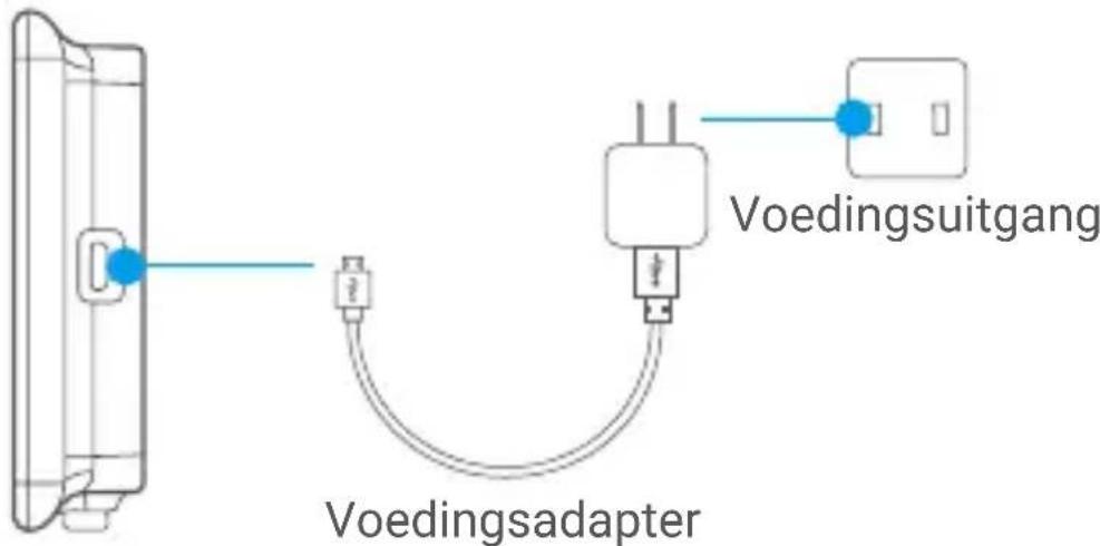 EZVIZ DP1C - Het paneel opladen - 1