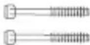 EZVIZ DP1C - Épaisseur Vis - 3