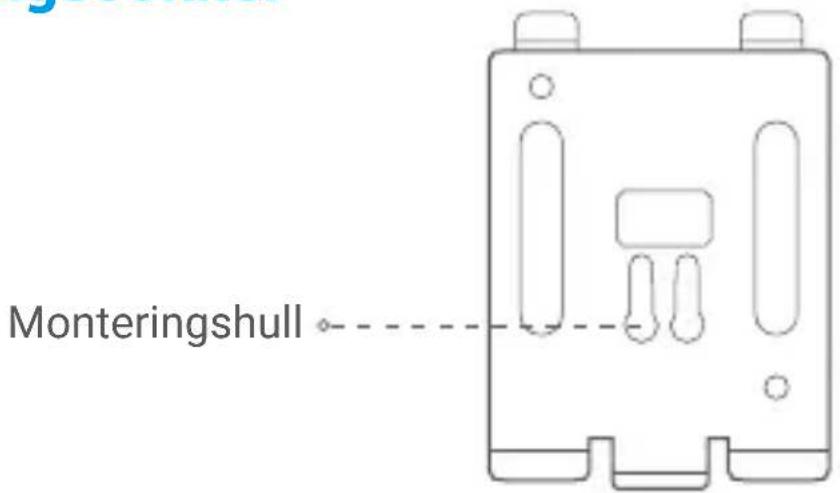 EZVIZ DP1C - Monteringssokkel - 1