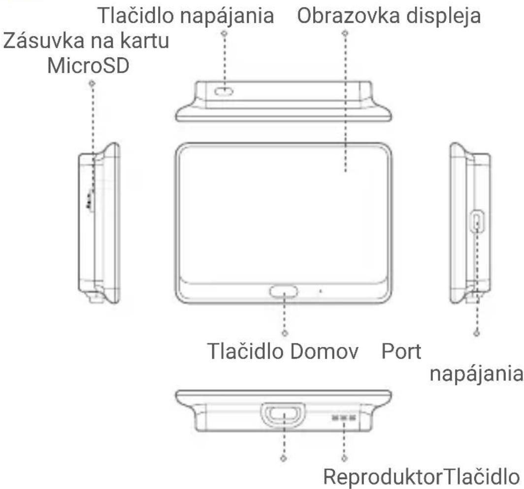 EZVIZ DP1C - Prehlad Panel - 1