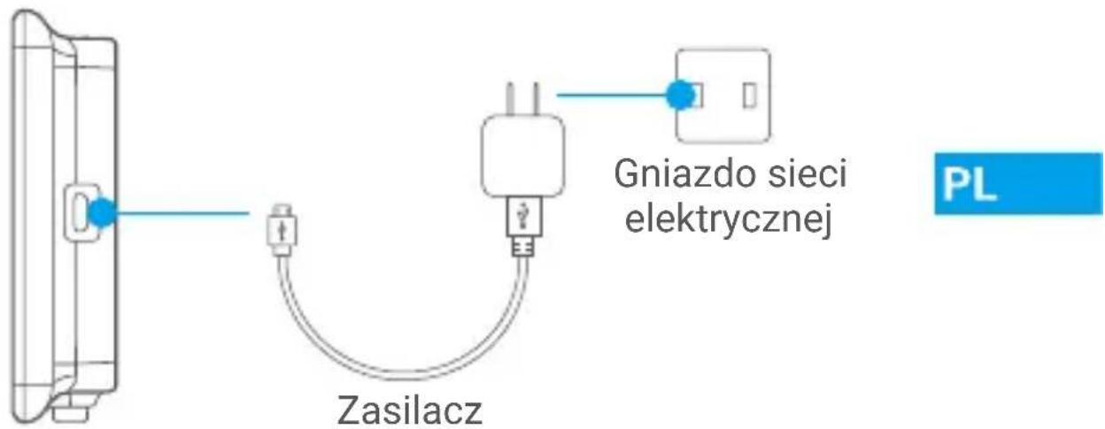 EZVIZ DP1C - Ładowanie baterii panelu - 1