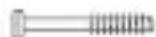 EZVIZ DP1C - Dicke Schraube - 3