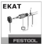 FESTOOL OSC 18 - Verletzungsgefahr, Stromschlag - 2