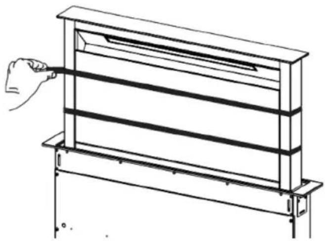 GRUNDIG GEDD 5481 XB - Frontale Montage - 4