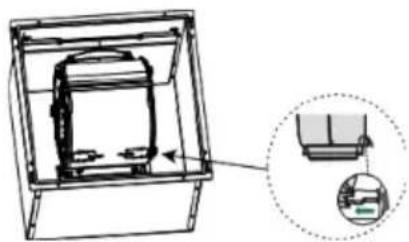 GRUNDIG GEDD 5481 XB - De hoekbeugels bevestigen - 4