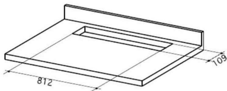GRUNDIG GEDD 5481 XB - Drilling the Support Surface - 1