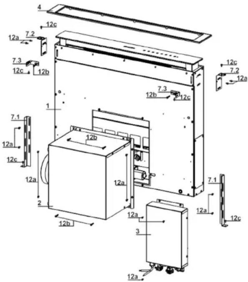 GRUNDIG GEDD 5481 XB - Risico op letsels! - 2