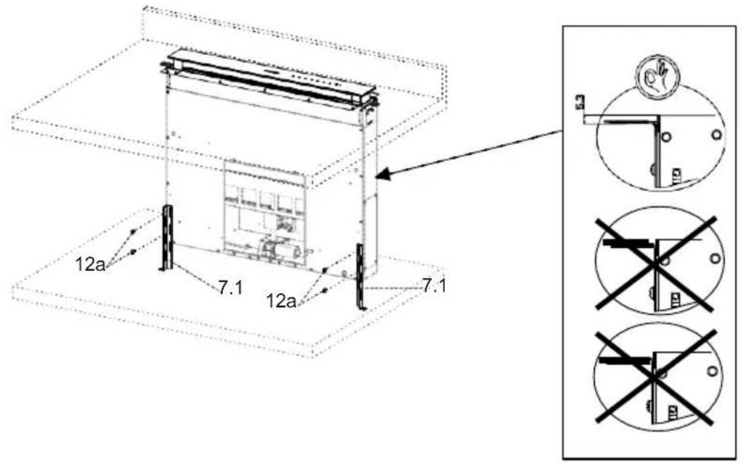 GRUNDIG GEDD 5481 XB - Στερέωη κατωστηριγμάτων - 1