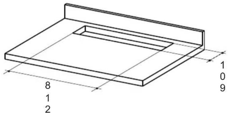 GRUNDIG GEDD 5481 XB - Boren in het steunoppervlak - 1