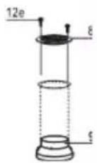 GRUNDIG GEDD 5481 XB - AIR OUTLET - RECIRCULATION VERSION - 1