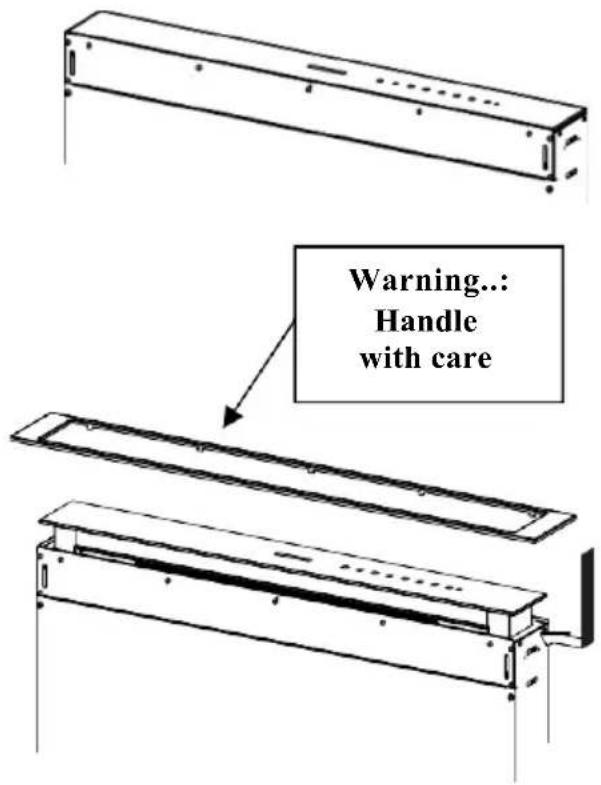 GRUNDIG GEDD 5481 XB - Fitting the Front element - 1