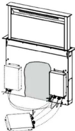 GRUNDIG GEDD 5481 XB - De hoekbeugels bevestigen - 7
