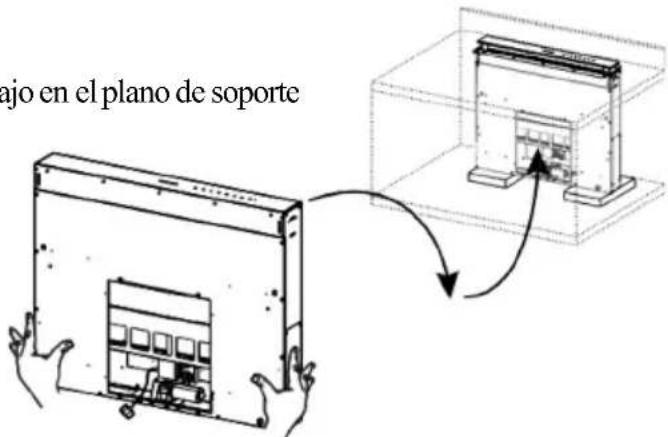 GRUNDIG GEDD 5481 XB - Introduccion del cuerpo de la campana en el plano desde abajo - 3