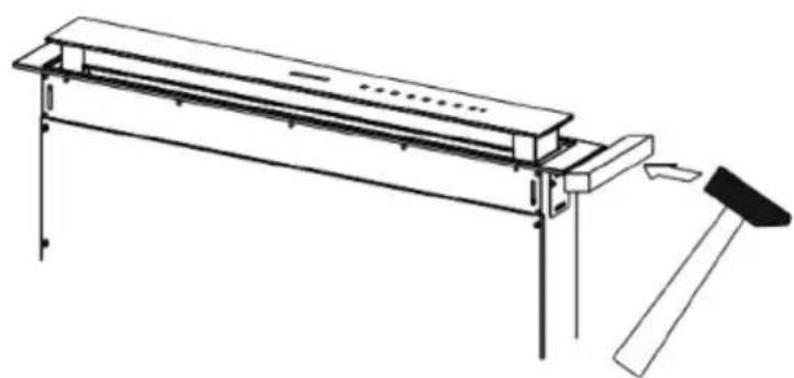 GRUNDIG GEDD 5481 XB - Fitting the Front element - 2
