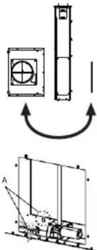 GRUNDIG GEDD 5481 XB - Einsetzen des Haubenkörpers in die Arbeitsplattenmaterial vonunter - 2
