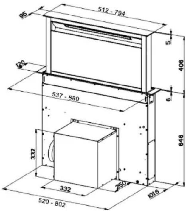 GRUNDIG GEDD 5481 XB - Extending/retracting the appliance Risk of injury! - 3