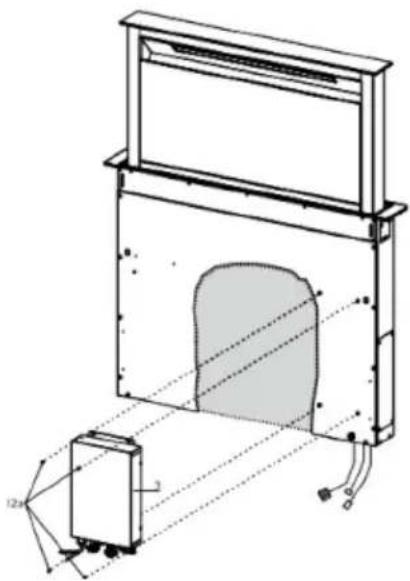 GRUNDIG GEDD 5481 XB - De hoekbeugels bevestigen - 6