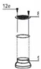 GRUNDIG GEDD 5481 XB - LUCHTUITLAAT - HERCIRCULATIE VERSIE - 1