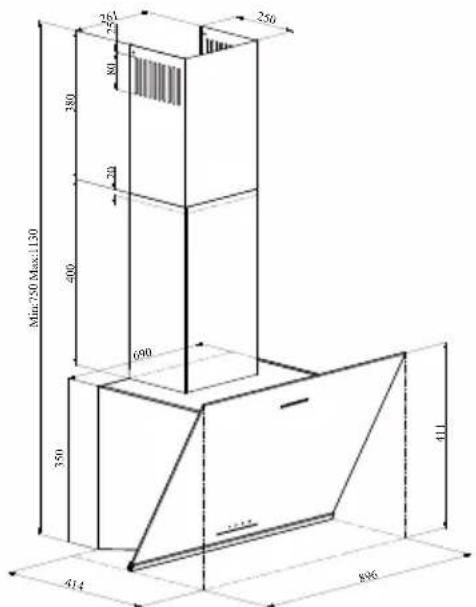 GRUNDIG GDSP5460BC - Apparence générale - 3