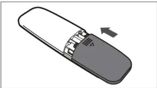 GRUNDIG GSB 910 SW - Batterie einlegen - 3