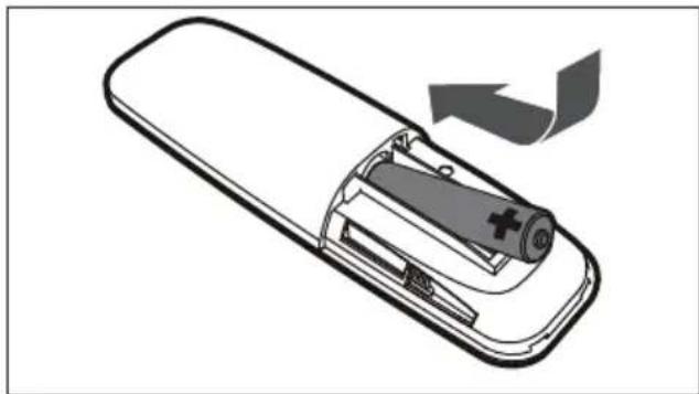 GRUNDIG GSB 910 SW - Batterie einlegen - 2