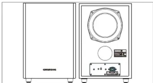 GRUNDIG GSB 910 SW - Subwoofer Connection - 1