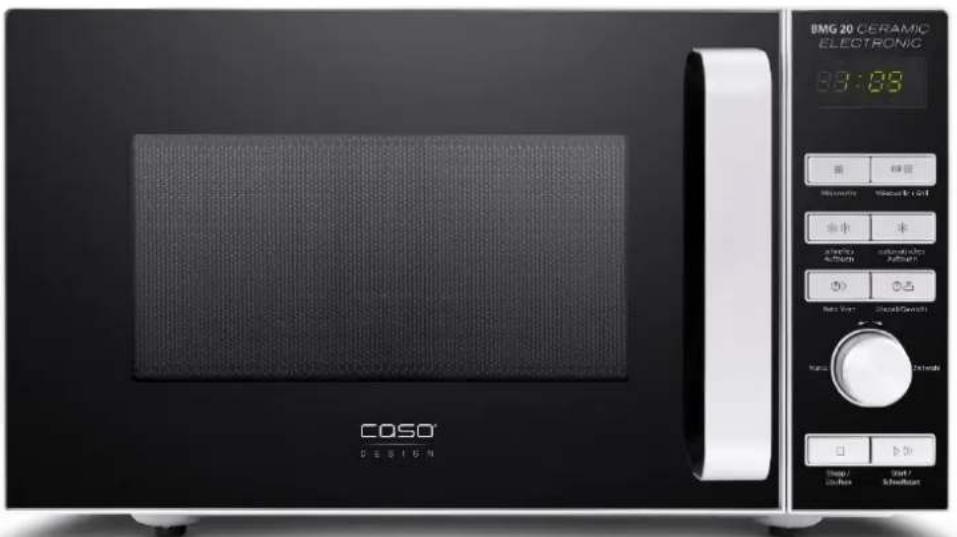 CASO BMG 20 - Micro-onde et grill BMG 20 Ceramic electronic - 1