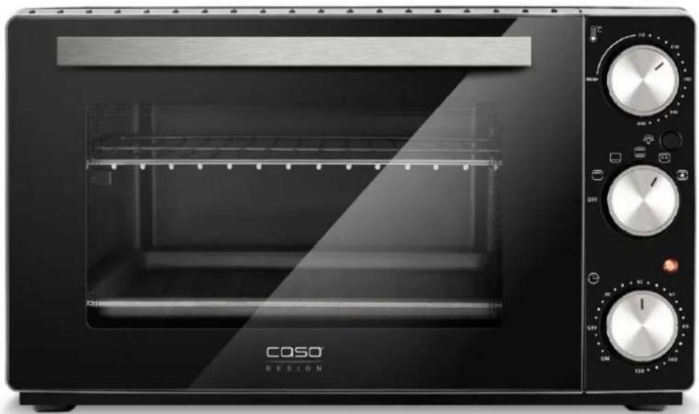CASO TO 26 Classic - Original Operating Manual Freestanding oven TO 26 Classic - 1