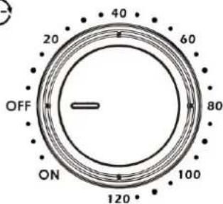 CASO TO 26 Classic - Knob for function - 8