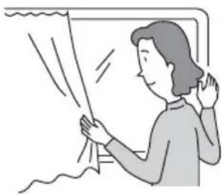 HITACHI RASS18H2A - Instale cortinas o persianas - 1