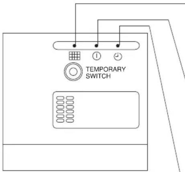 HITACHI RASS18H2A - ИНДИКАТОРЫ ВНУТРЕННЕГО БЛОКА - 1
