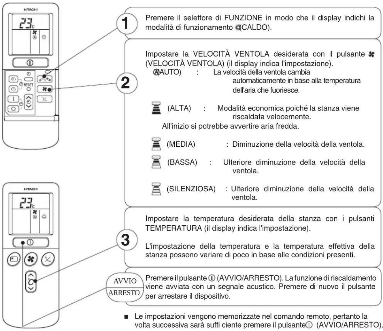 HITACHI RASS18H2A - ■ Controllo di riavvio automatico - 2
