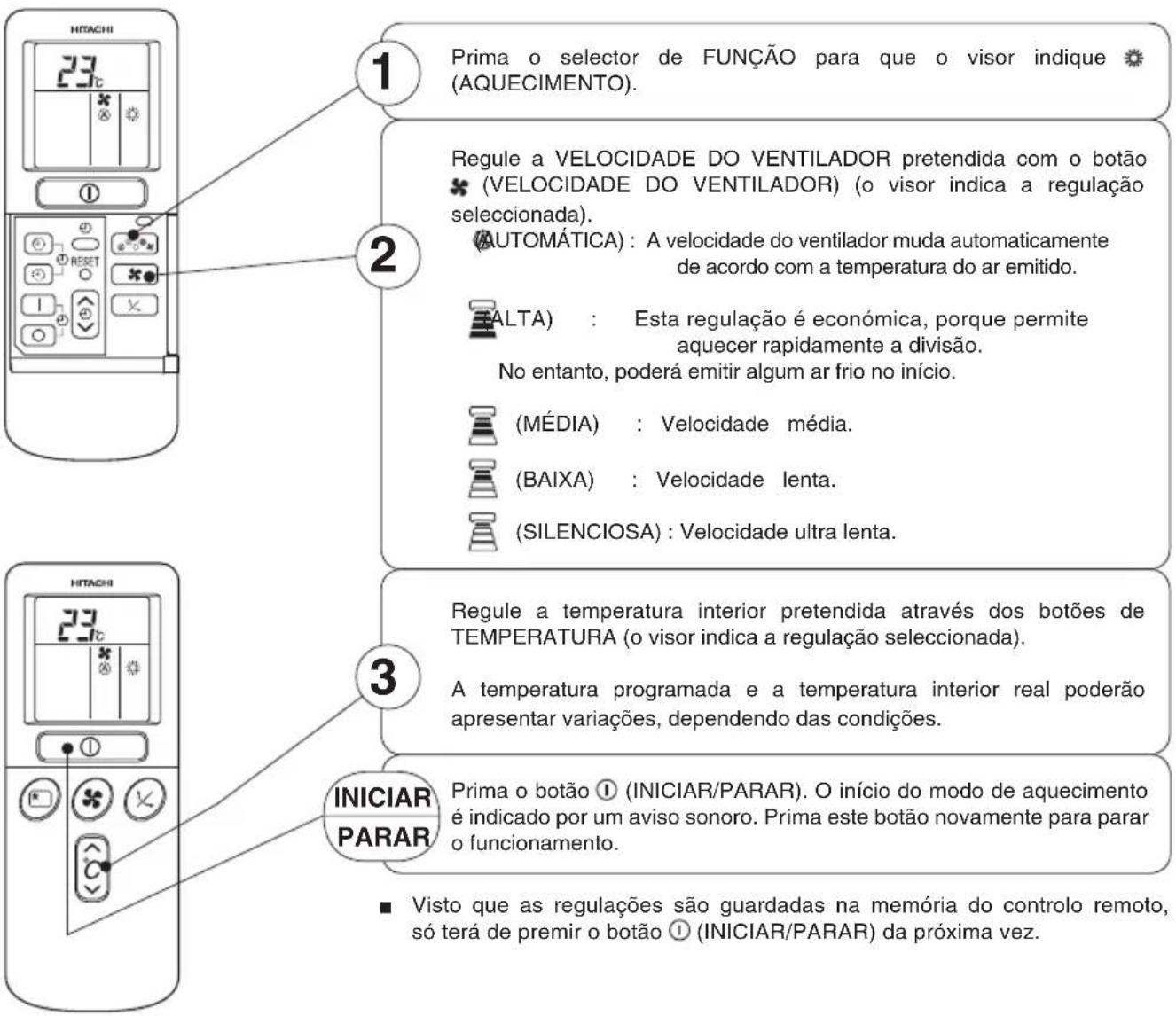 HITACHI RASS18H2A - FUNCIONAMENTO AUTOMÁTICO - 2