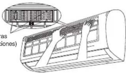 HITACHI RASS18H2A - Acople los filtros de limpieza de aire al filtro. - 1