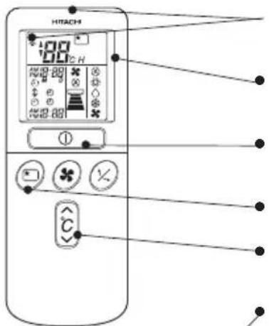 HITACHI RASS18H2A - THΛΕΧΕΙΡΙΣΤΗΡΙΟ - 1
