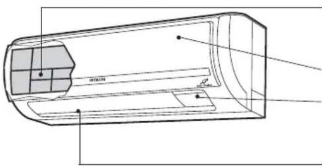 HITACHI RASS18H2A - UNIDADE INTERIOR - 1