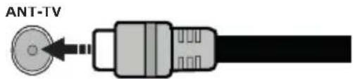 HITACHI U50K6100A - Antennanslutning - 1
