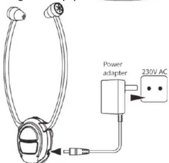 LENCO HPW400 - To charge directly: - 1
