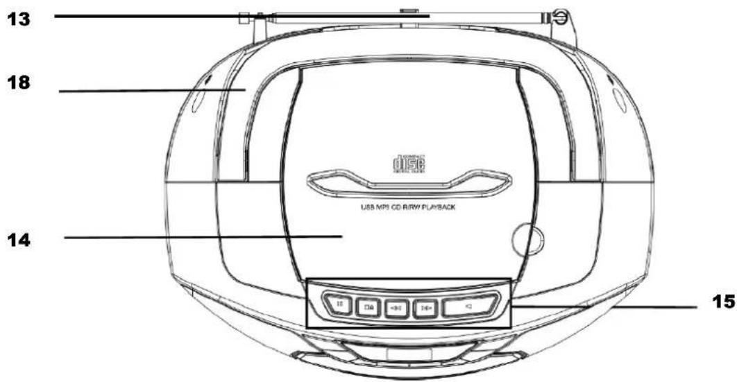ROADSTAR RCR4625NU - RCR-4625NU - 2